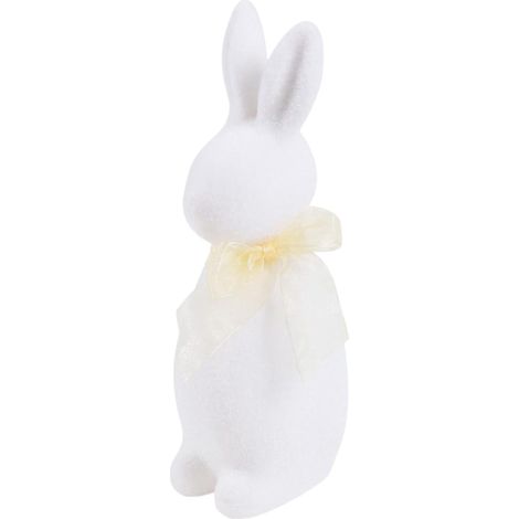 23 cm flauschig realistische Deko Skulptur flockbesetzt