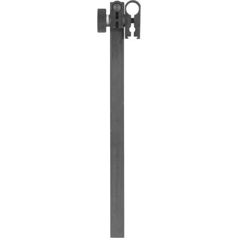 Soporte para indicador de cuadrante de aleación de aluminio de alta resistencia, portátil y eficiente, 9 x 9 x 150 mm, con abrazadera giratoria. (1/5)