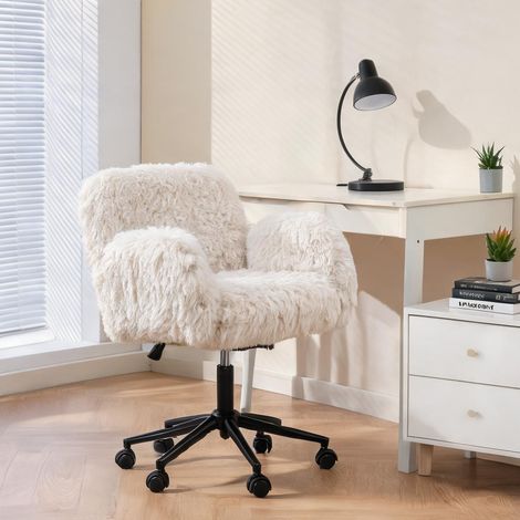 Fauteuil beige en tissu Sponge Wool 50 x 55 x 92,2 cm (1/5)