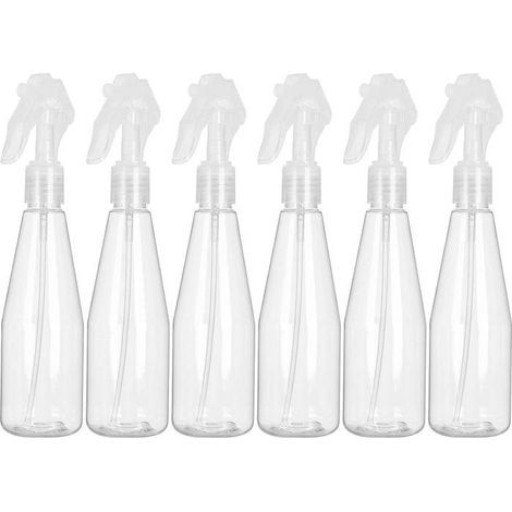 Flacon Spray Vide 200ml – Lot de 6 Vaporisateurs pour Jardinage, Nettoyage, et Désinfection