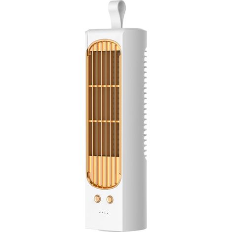 Ventilateur colonne silencieux de 30 cm (11,8 pouces), sans pales, 3 vitesses, oscillation à 90°, utilisable sur pied ou sur bureau, idéal pour chambre, salon ou appartement (1/5)