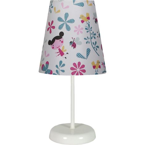 Lampada da tavolo Candellux Girl 41-63038 bianca E14 (1/4)