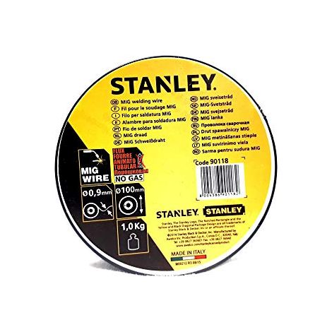 Stanley 90118, Filo per saldatura MIG, 0,9mmx100, 1 kg (1/4)