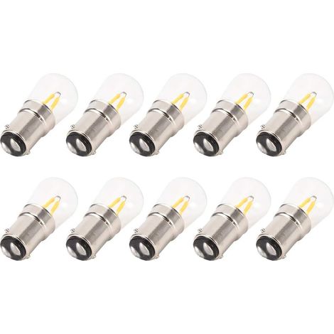 Ampoule à intensité variable LED B15 luminosité AC230V pour éclairage d'armoire de paysage 10 pièces (1/5)