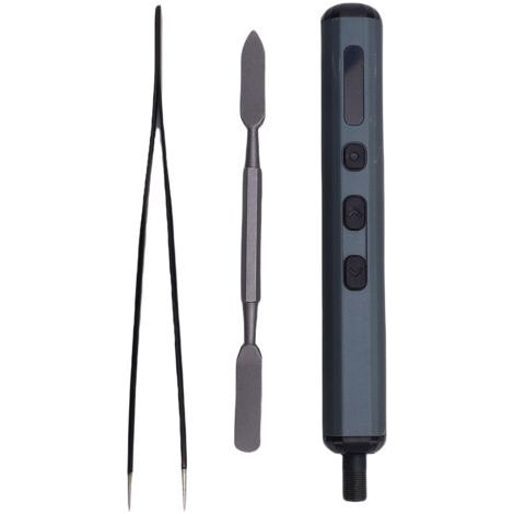 Kit de tournevis magnétique électrique 76 en 1 avec lumière LED et affichage numérique, mini-kit d'outils de réparation sans fil pour téléphone, montre, tablette, PC, drone, appareil photo, carte grap (1/5)