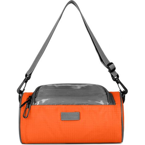 Sac de guidon pour téléphone de vélo, pour téléphones de 6.5 pouces, rangement avant en montagne, étanche, support multifonctionnel pour écran tactile sensible en TPU (1/5)