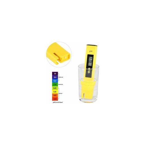 Lntyq pH-Digital-Messstift mit LCD-Anzeige, Messbereich 0,00–14,00, pH-Abtastgenauigkeit 0,01 für Aquarien- und Schwimmbadwasser (1/5)