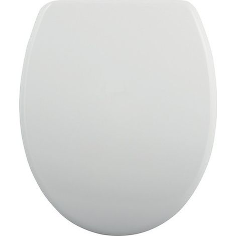 Abattant wc EASY CLIP Thermo Dur Blanc - Charnières Inox Spirella