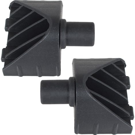 VW Caddy 04-20 Soporte de bandeja trasera izquierda + derecha Juego de 2 piezas