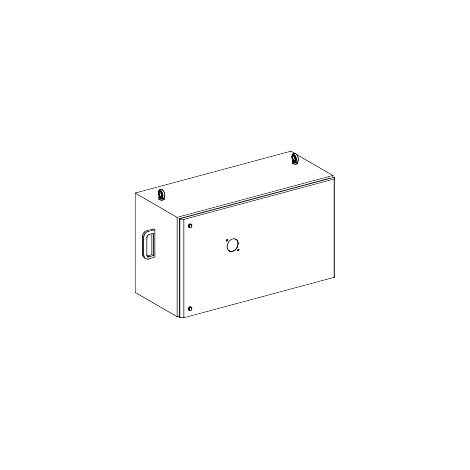 Canalis KSB - coffret de dérivation 400A pour Compact NSX - 3L+N+PE - KSB400DC4