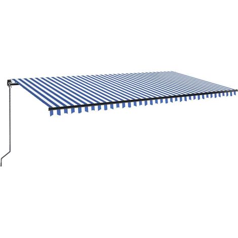 Maison Exclusive - Markise Manuell Einziehbar mit LED 600x350 cm (1/5)
