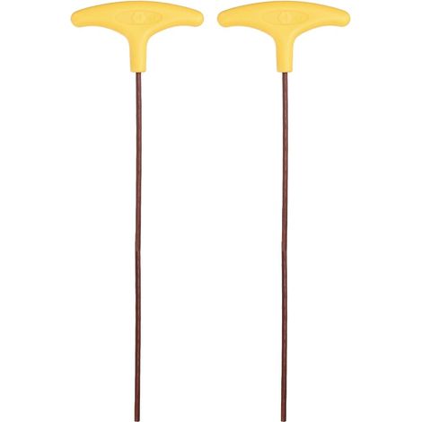 2 Pcs Clé Hexagonale À Manche En T 4mm Jaune Clé En T Bout Plat (1/5)