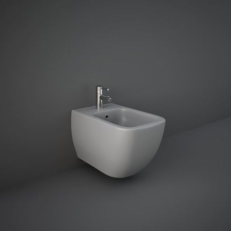 RAK Feeling Matt Grey Wall Hung Bidet - MP07503A (1/2)