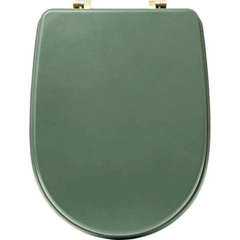 Abattant WC Design "Duo" 49cm Vert (1/4)