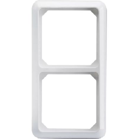 ELSO Rahmen 224204 2fach FASHION Thermo reinweiß (1/2)