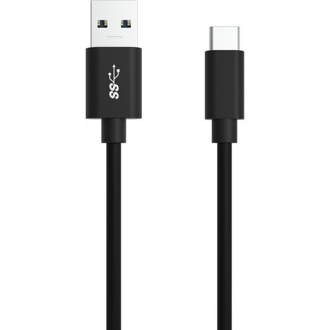 ANSMANN Type-C USB Kabel 120 cm USB3.0 Ladekabel / Datenkabel mit Alu Gehäuse (1/5)