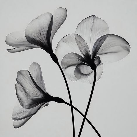 Papier peint panoramique - Fleurs - 390 cm x 390 cm (1/2)