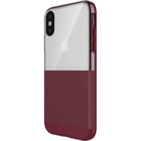Funda X-Doria Dash para iPhone Xs Max (color burdeos)