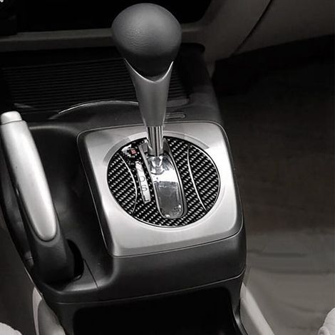 3 cadres de garniture de levier de vitesse pour Honda Civic à conduite à gauche (modèles 2006-2011) (1/4)