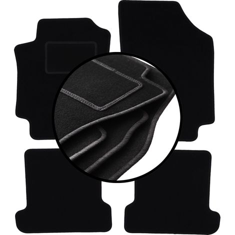 Komplettset Veloursmatten für: Peugeot 307CC Cabrio (2003-2008)
