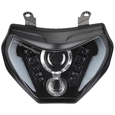 Ensemble de phare de moto, LED, étanche