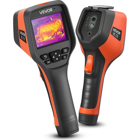 Caméra Thermique, Résolution Infrarouge 256 x 192 pixels, Imageur Thermique Portable avec Vision 2 Mpx, Fréquence de Rafraîchissement 25 Hz, Écran Tactile 8,9 cm, -20 °C à 460 °C, Transfert WiFi (1/5)