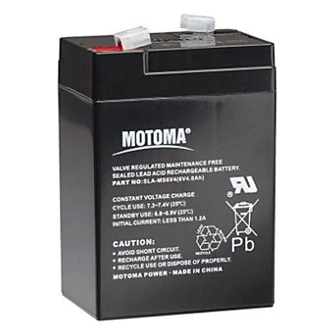 Batteria di ricambio 6V 4Ah per elettrificatori gallagher S10, S16, S20 e recinti elettrici
