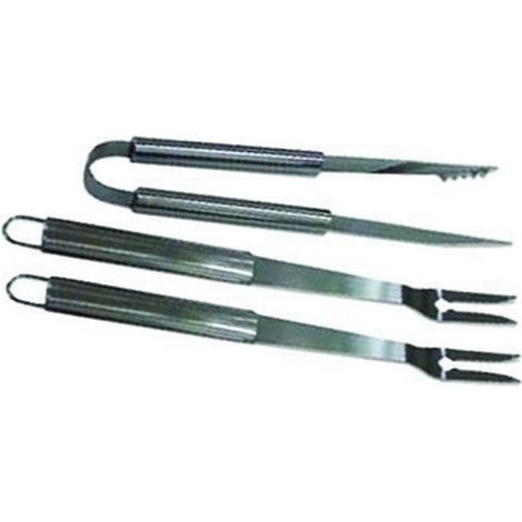 Blinky Set per Barbecue x Set 3 Pezzi Acciaio