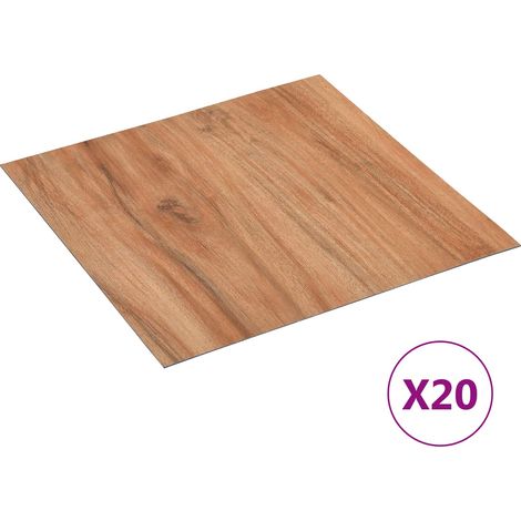 vidaXL Self-adhesive Flooring Planks 30.5 x 30.5 cm 20 pcs PVC