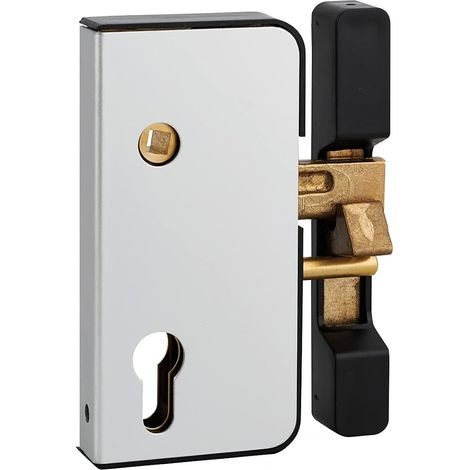 Serrure Verticale en Applique Double Entrée, Droite, Axe 50 mm (1/2)