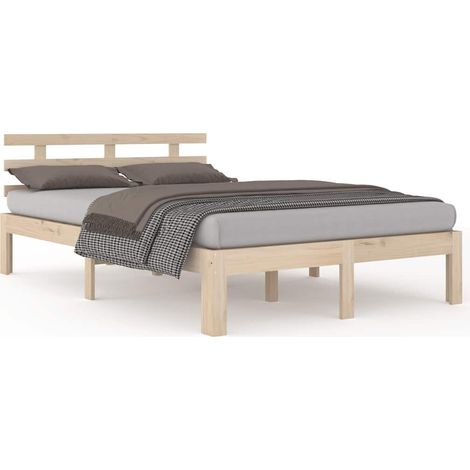 Maison Exclusive - Estructura de cama sin colchón 140x190 cm (1/5)