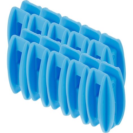10 pièces Isolateurs pour Clôture Électrique Kit Accessoires pour Clôture Animaux Isolation Sécurisée Jardin (1/5)
