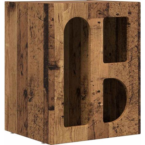 Maison Exclusive - Comodino Legno vecchio 40 x 35 x 50 cm Legno multistrato