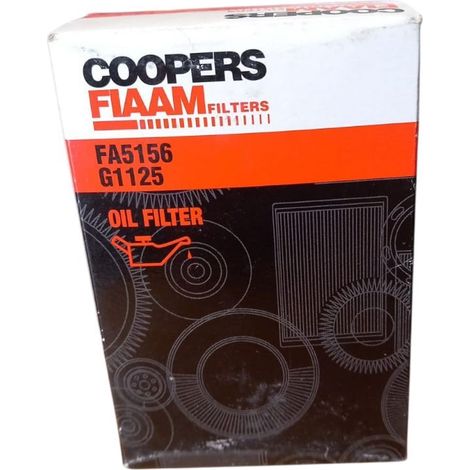 Filtro olio motore marca coopers fiaam codice filtro fa5156  g1125