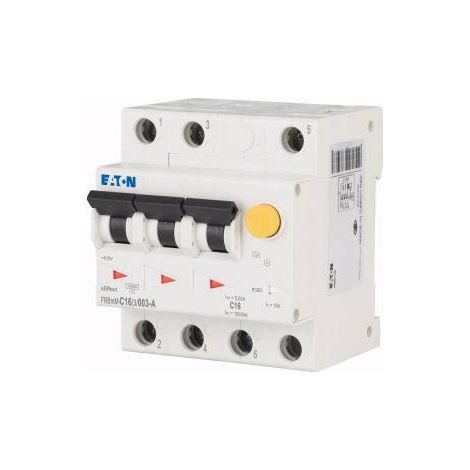 EATON Disjoncteur différentiel/LS 16A, 30mA, C-Char., 170740 (1/3)