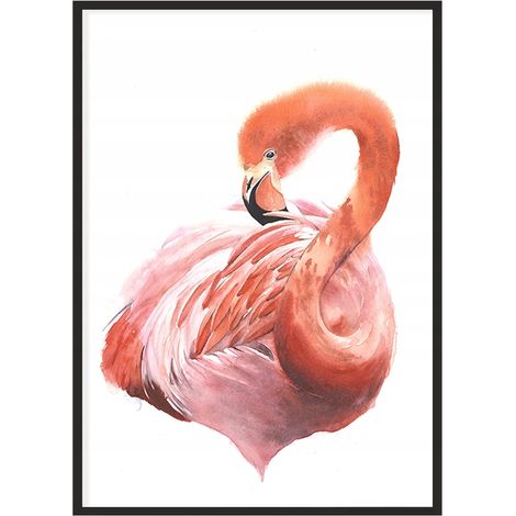 Bild Poster im Rahmen 43x33 cm Flamingo P1233 (1/4)