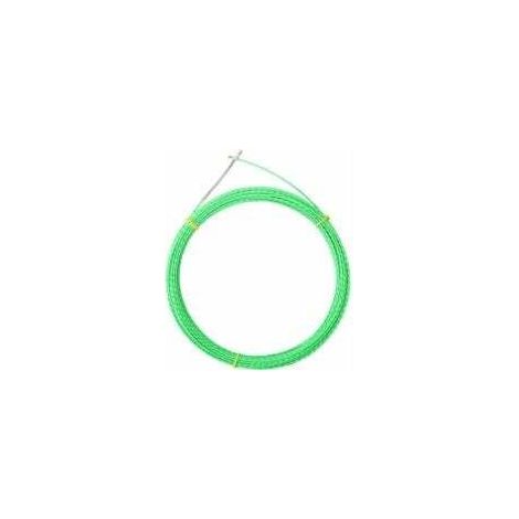 Electric cable puller, 4 mm needle, professional cable puller with guide spring, polyester cable pulling installation kit, green, T-Audace 10