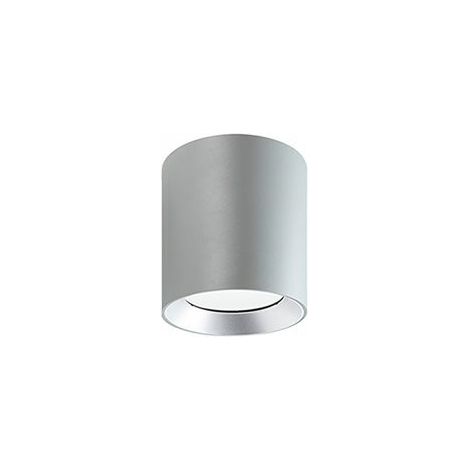 Lampe de plafond en aluminium moulé sous pression avec diffuseur en verre transparent - 12W, 1420 lumens, lumière chaude (1/4)