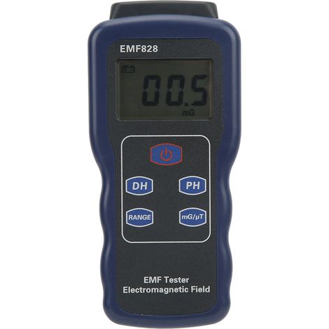 Mesureur d'intensité de champ basse fréquence, écran LCD, testeur de rayonnement électromagnétique, détecteur de CEM (1/5)