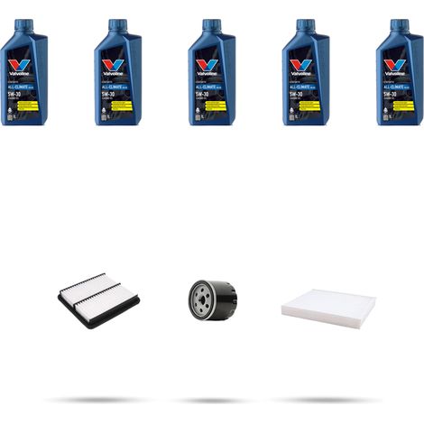 Kit tagliando 3 FILTRI e 5L OLIO compatibile con Ssangyong XLV 1.6 94kw dal 2016 (1/5)