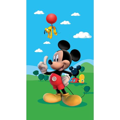 Voilage taille L Mickey Mouse portrait de Disney 140CM X 245CM (1/3)