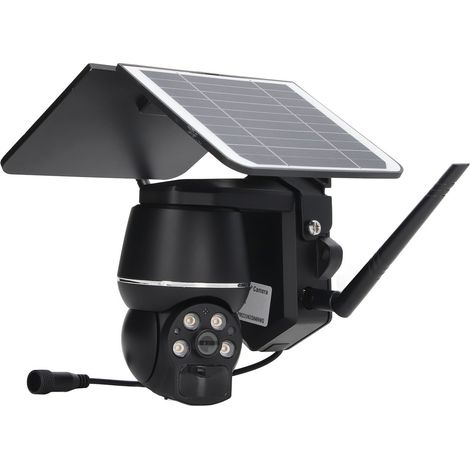 1080P Solar-Kamera, 3 MP, 360°-Sichtfeld, kabellos, intelligent, für den Außenbereich, IP65 wasserdicht, 4G, EU (1/5)