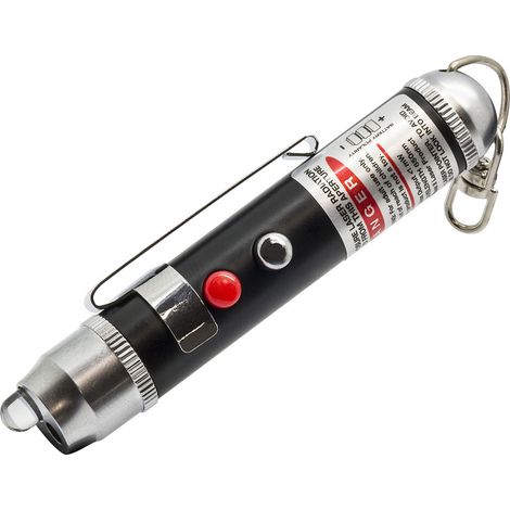 Laserlite potente linterna led con láser rojo homologado