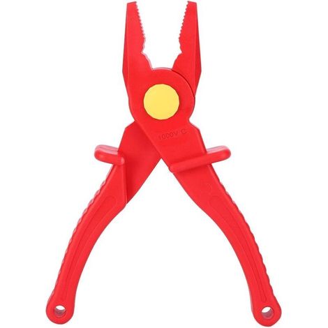 Pince coupante universelle isolée en plastique pour électricien avec poignée antidérapante 1000 V pour disjoncteur (1/4)