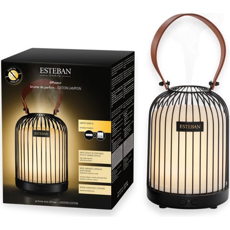 Diffusore di fragranze a nebulizzazione Edizione Lampion 19x13x13 cm nero Esteban-Paris