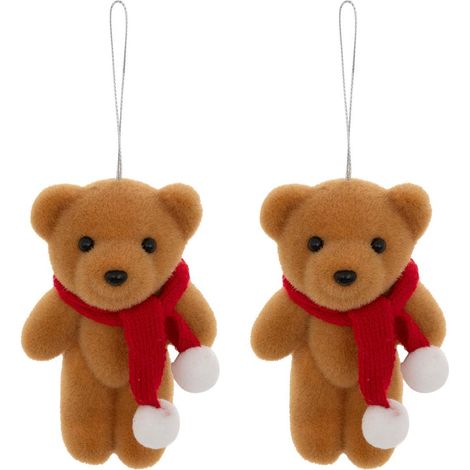 Orsetto in polistirolo h.12cm marrone - Feeric lights & christmas (1/3)