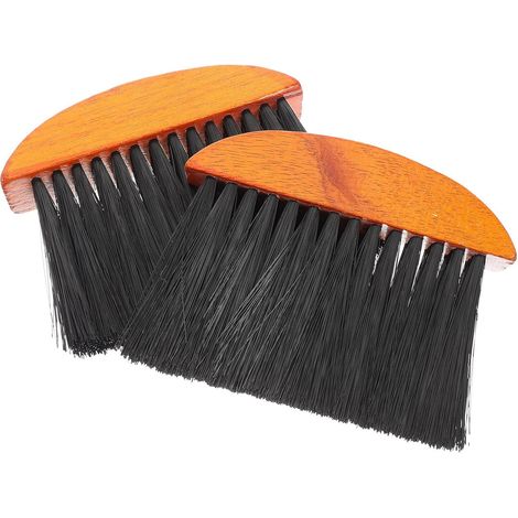 Lot de 2 brosses nettoyage ergonomiques pour cheminée, avec poignée en (1/5)