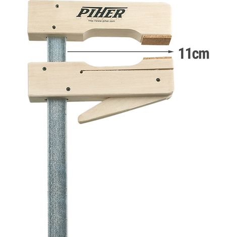Serre joint rapide en bois Capacité de serrage : 60 cm