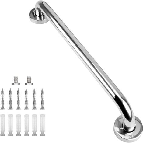 Haltegriff, 40 cm Sicherheitsgriff aus Edelstahl 304 für Senioren und Menschen mit Behinderungen, Dusche, Badezimmer, Badewanne, Toilette, Treppe, Innen- und Außenbereich (1/5)