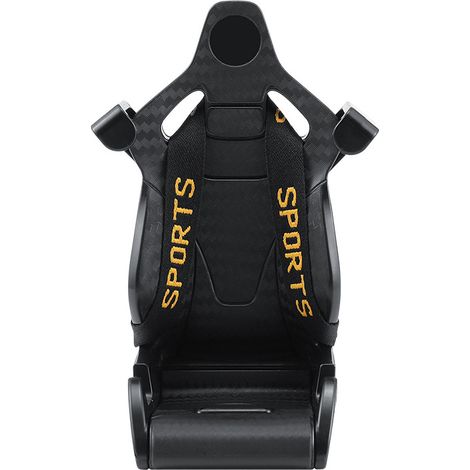 Siège baquet avec ceinture de sécurité, support de téléphone de voiture, nouveau support de ventilation 2024, support universel de voiture rotatif à 360° (noir) (1/5)